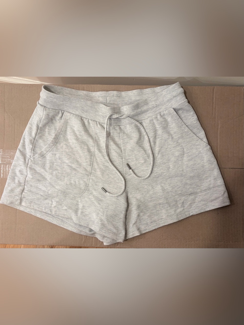 Women's Lounge Shorts in Light Gray